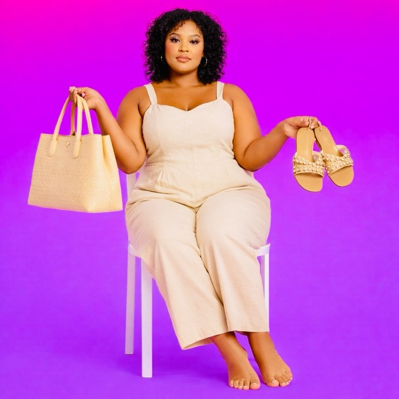 torrid Handbags - Torrid Boss Mode Beige 3pcs